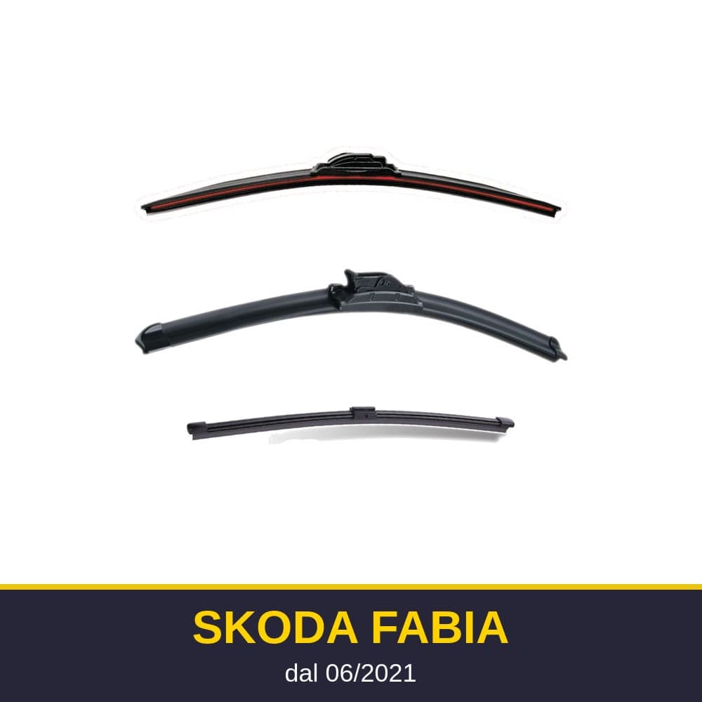 Spazzole tergicristallo Skoda Fabia (06/2021-)