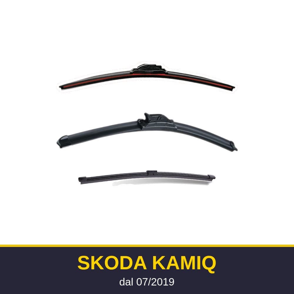 Spazzole tergicristallo Skoda Kamiq (07/2019-)