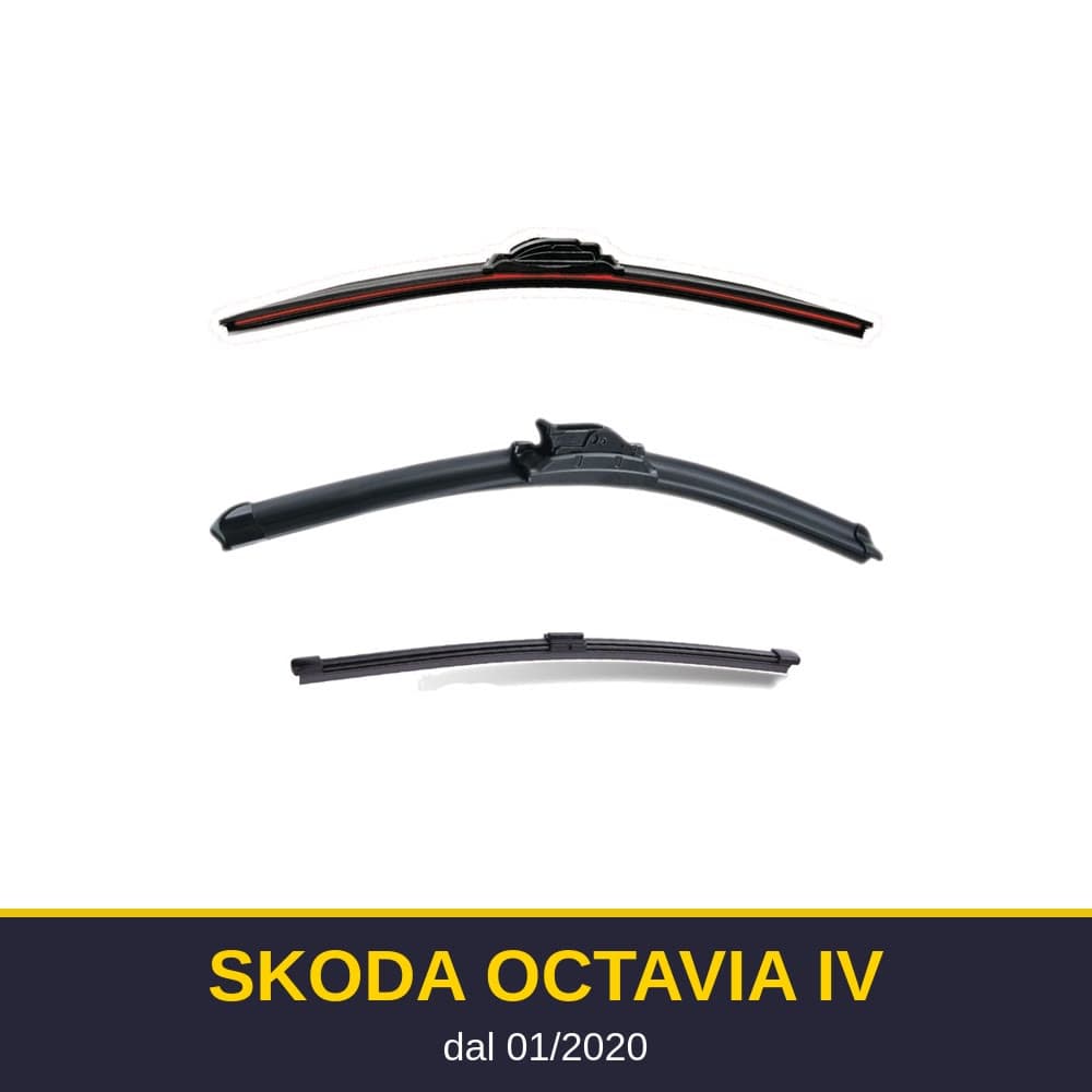 Spazzole tergicristallo Skoda Octavia IV (01/2020-)