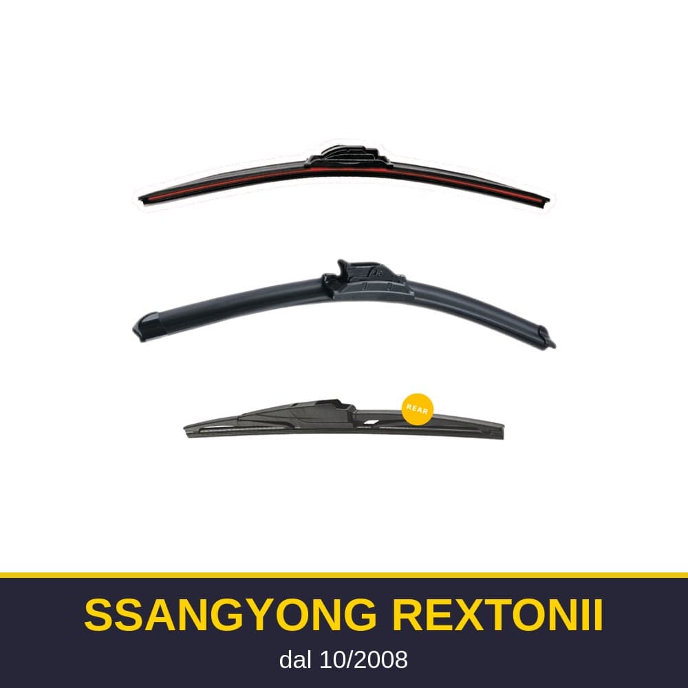 Spazzole tergicristallo SsangYong RextonII (10/2008-)