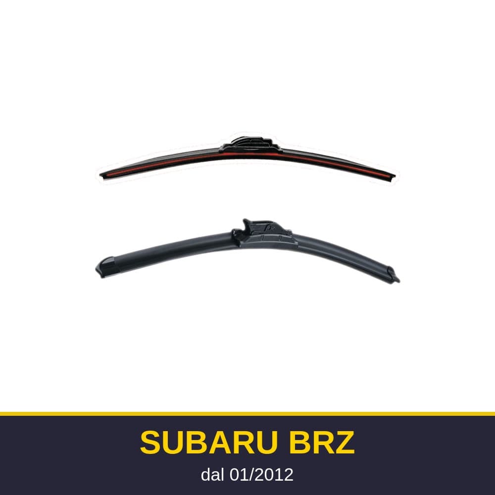 Spazzole tergicristallo Subaru BRZ (01/2012-)