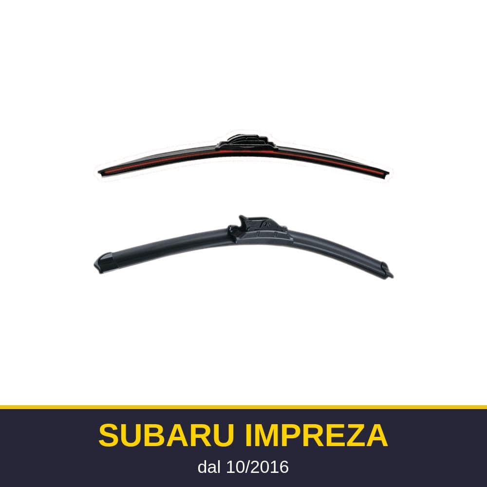 Spazzole tergicristallo Subaru Impreza (10/2016-)