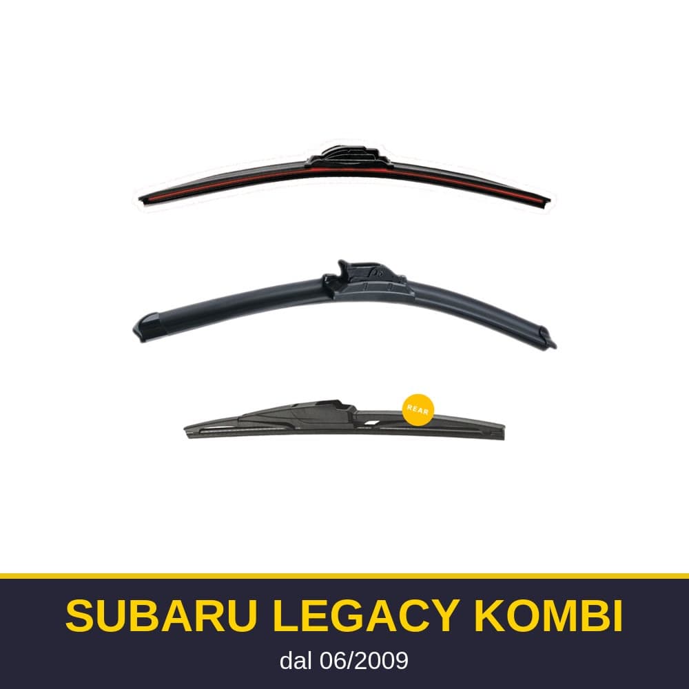 Spazzole tergicristallo Subaru Legacy Kombi (06/2009-)