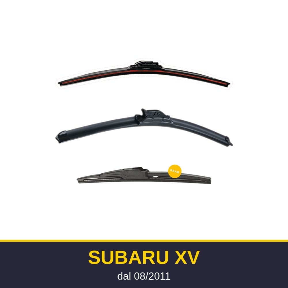 Spazzole tergicristallo Subaru XV (08/2011-)