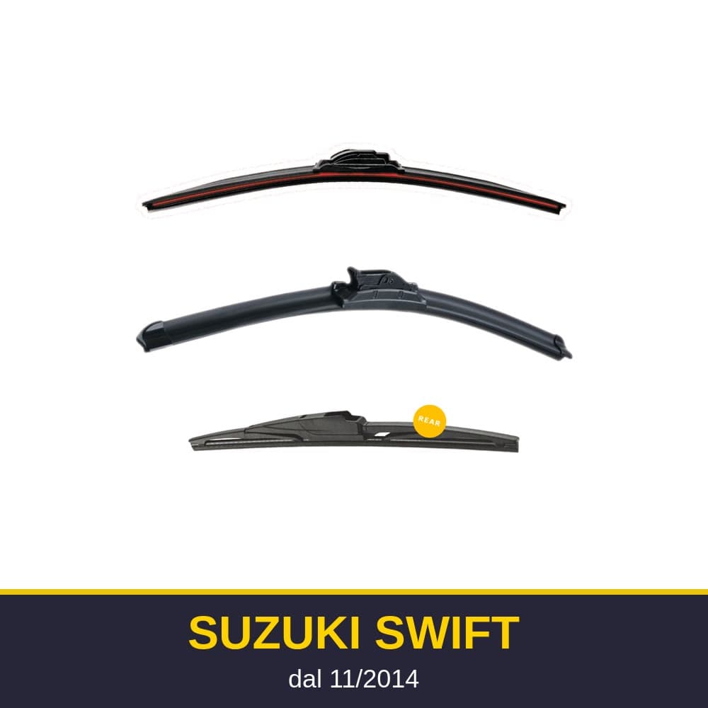 Spazzole tergicristallo Suzuki Swift (11/2014-)