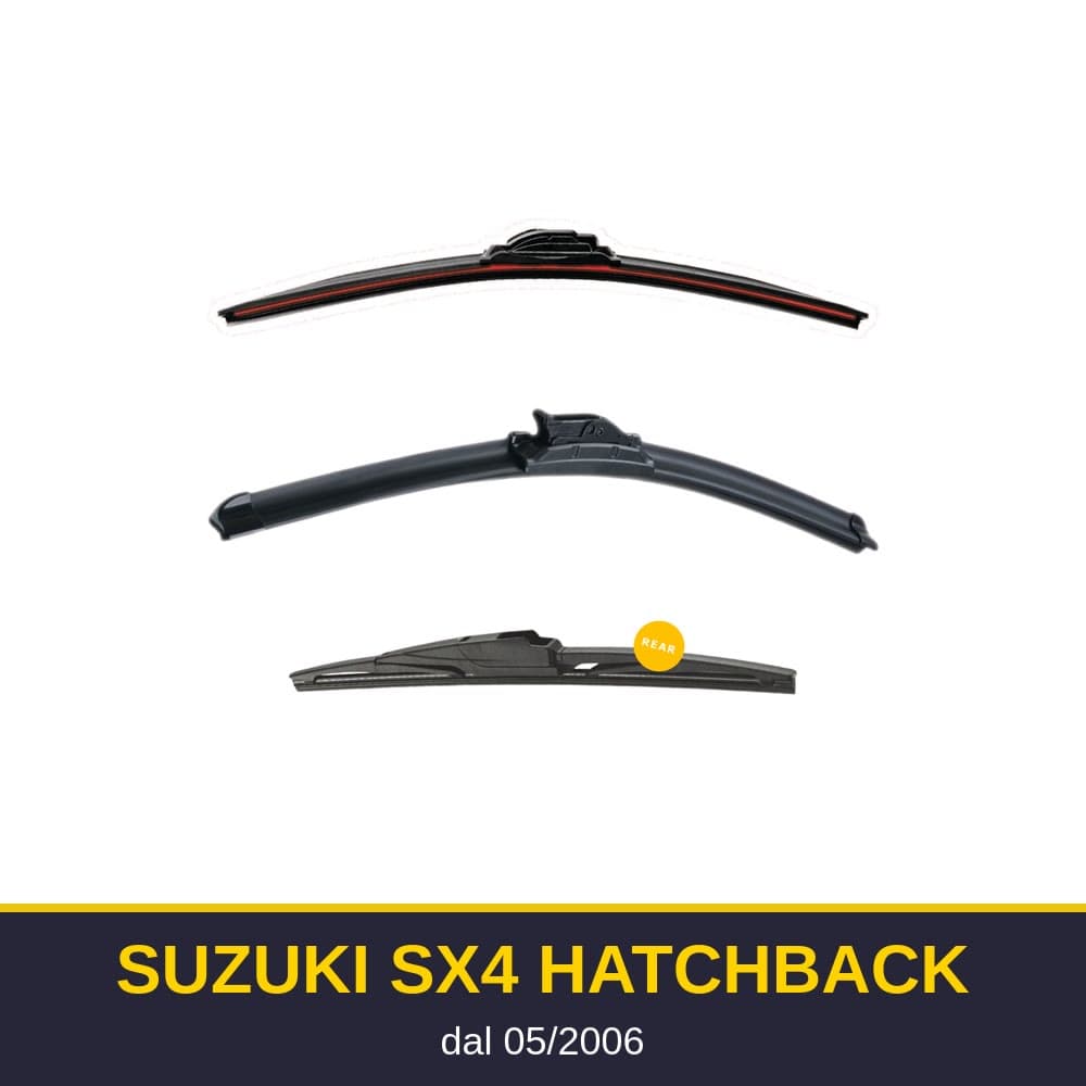 Spazzole tergicristallo Suzuki SX4 Hatchback (05/2006-)