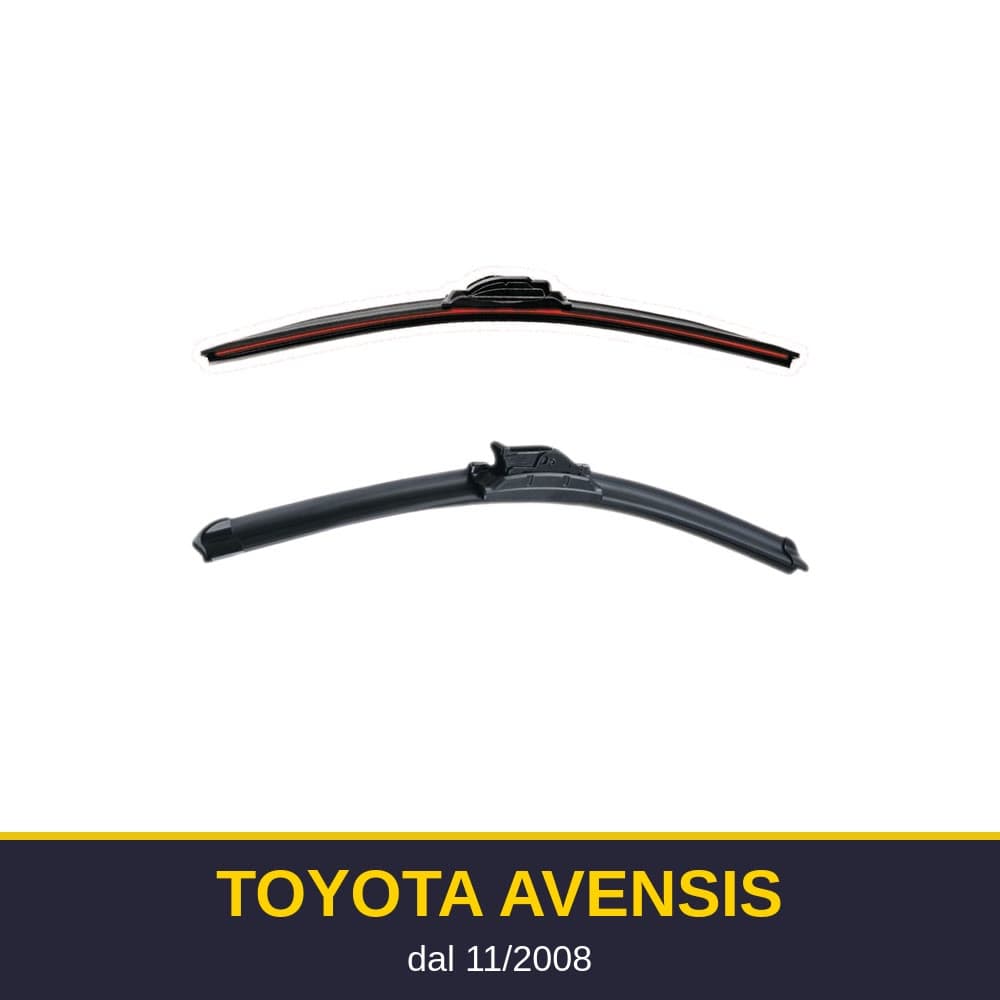 Spazzole tergicristallo Toyota Avensis (11/2008-)