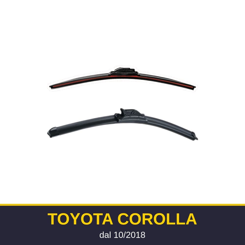 Spazzole tergicristallo Toyota Corolla (10/2018-)