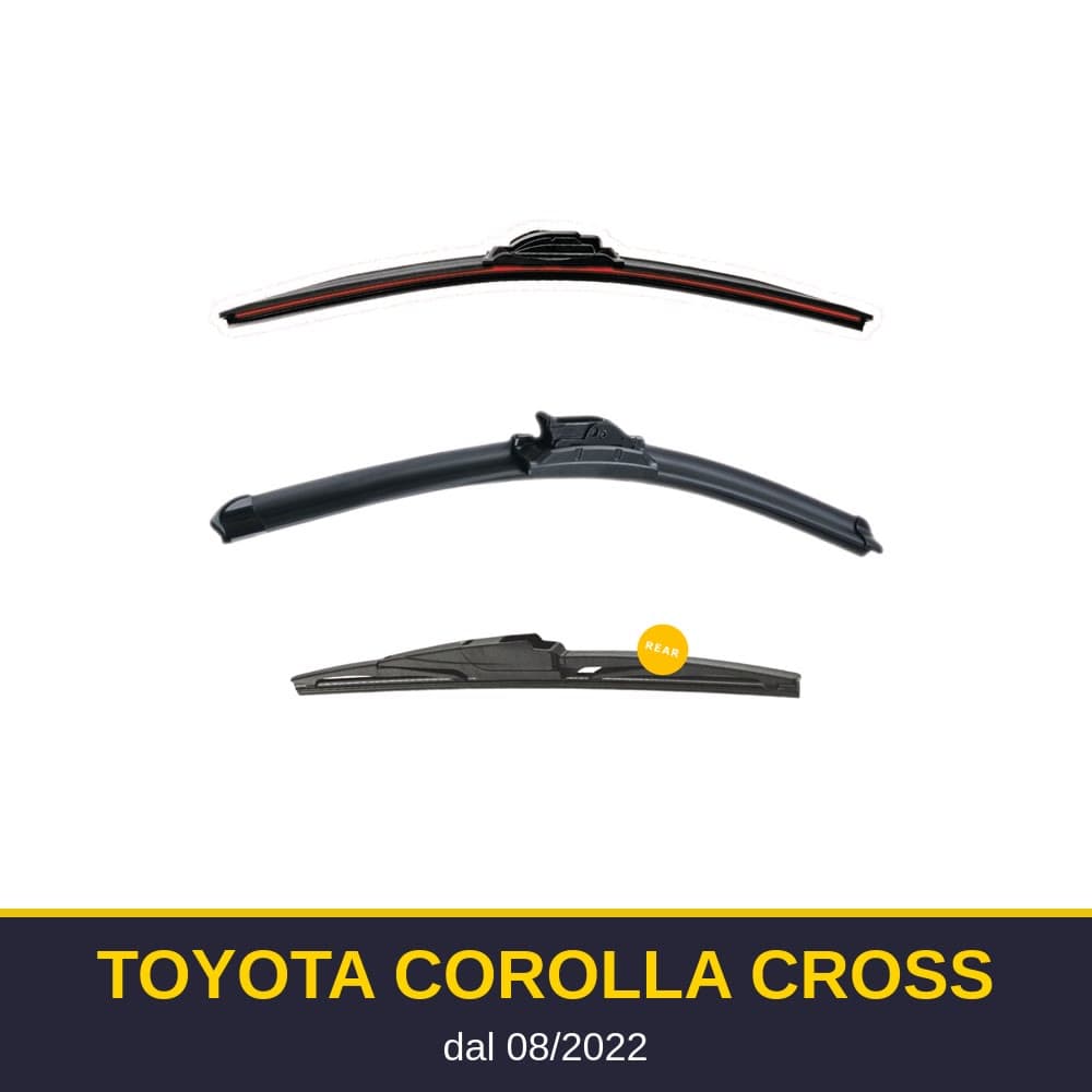 Spazzole tergicristallo Toyota Corolla Cross (08/2022-)
