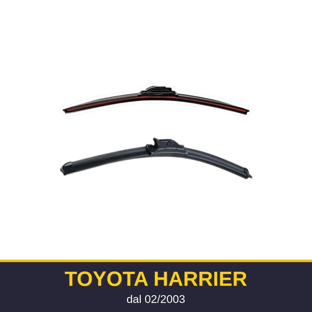 Spazzole tergicristallo Toyota Harrier (02/2003-)