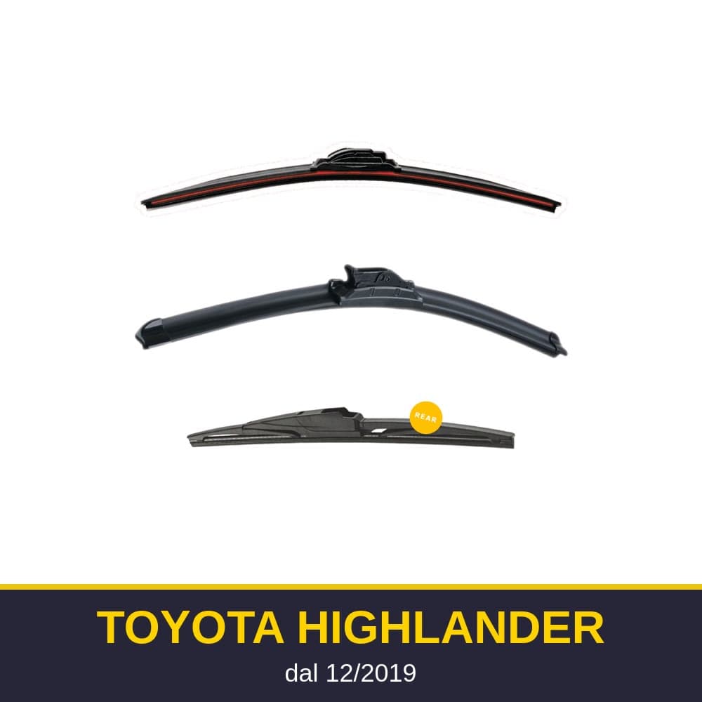 Spazzole tergicristallo Toyota Highlander (12/2019-)