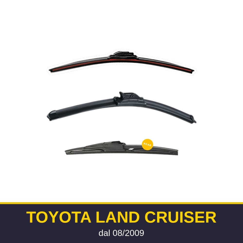 Spazzole tergicristallo Toyota Land Cruiser (08/2009-)