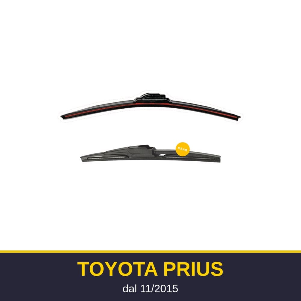 Spazzole tergicristallo Toyota Prius (11/2015-)