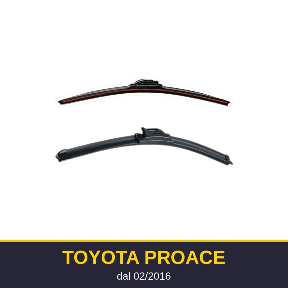 Spazzole tergicristallo Toyota Proace (02/2016-)