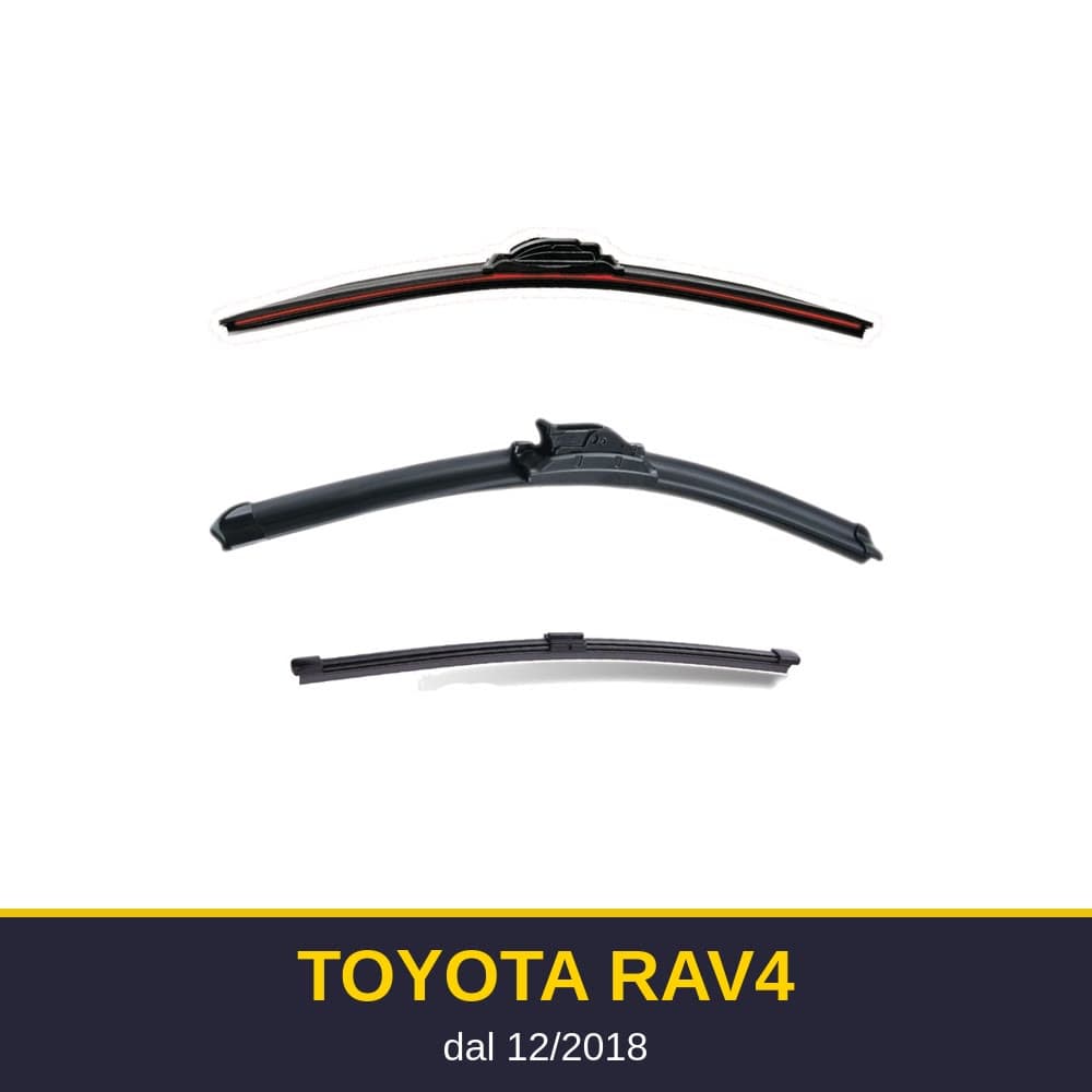 Spazzole tergicristallo Toyota RAV4 (12/2018-)