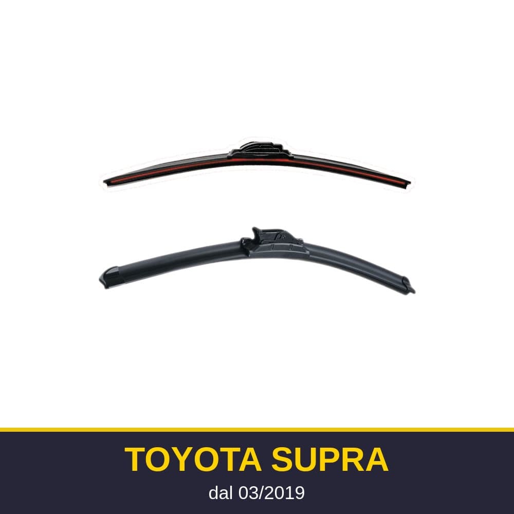 Spazzole tergicristallo Toyota Supra (03/2019-)