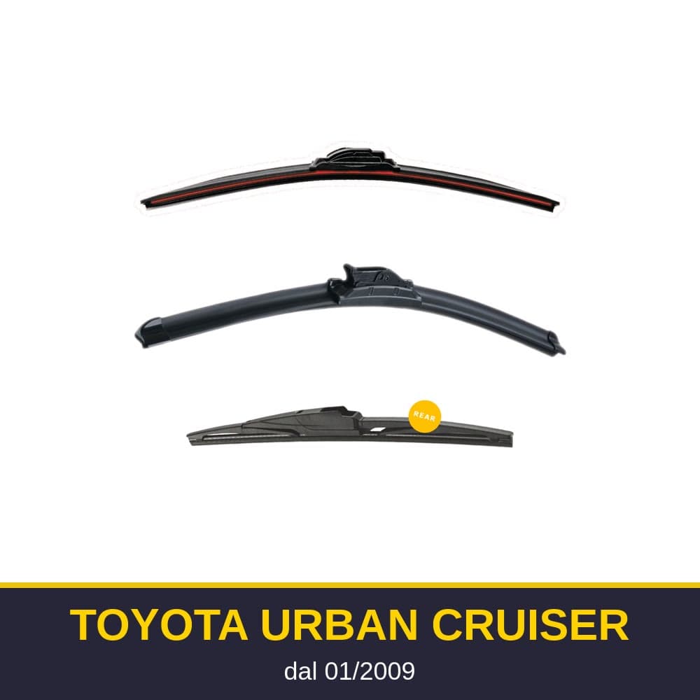 Spazzole tergicristallo Toyota Urban Cruiser (01/2009-)