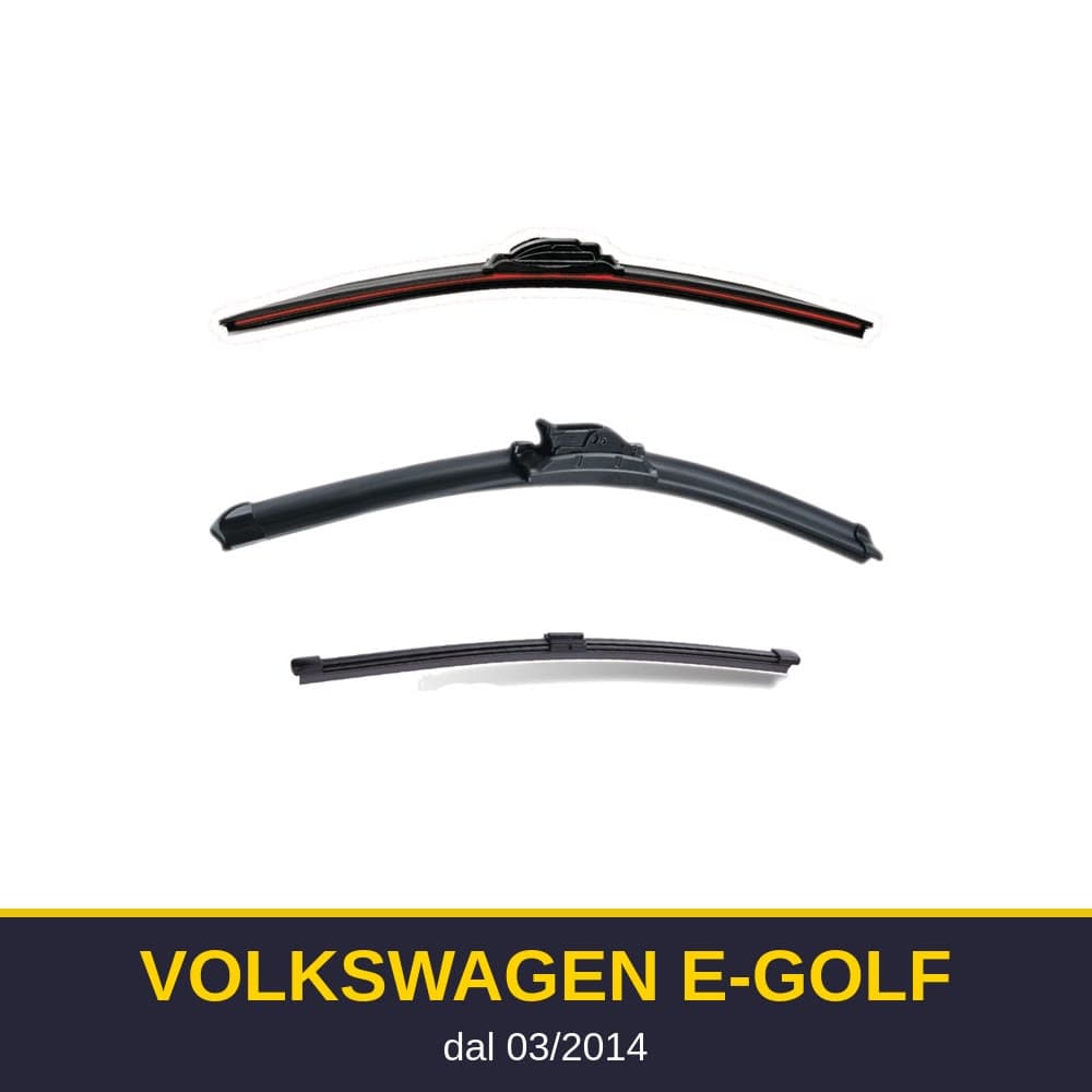 Spazzole tergicristallo Volkswagen e-Golf (03/2014-)