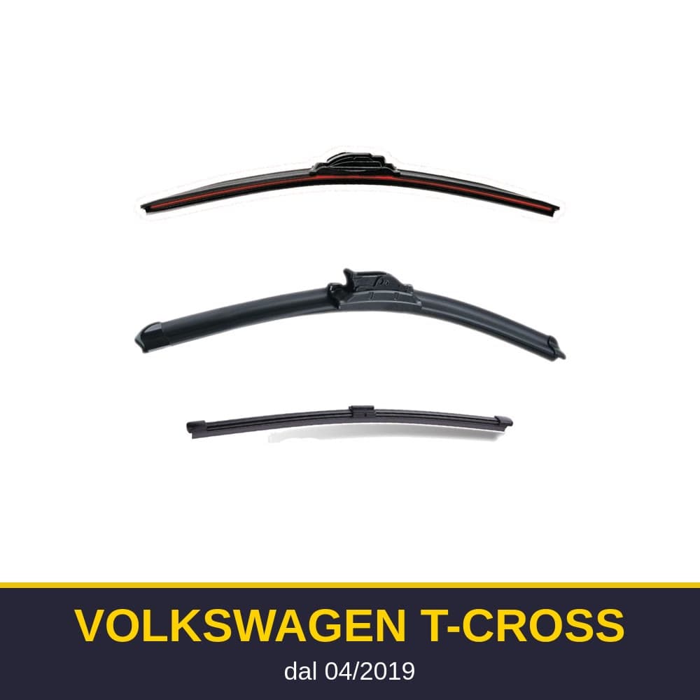 Spazzole tergicristallo Volkswagen T-Cross (04/2019-)