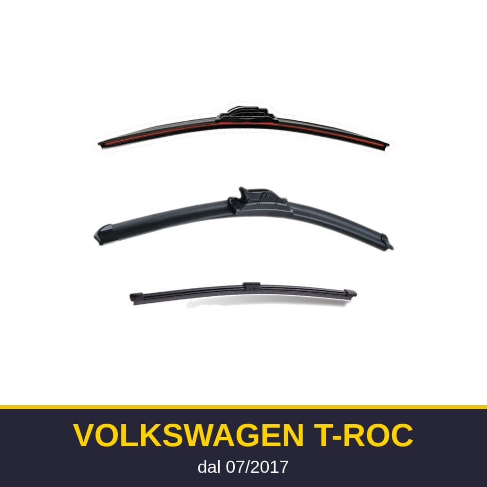 Spazzole tergicristallo Volkswagen T-Roc (07/2017-)