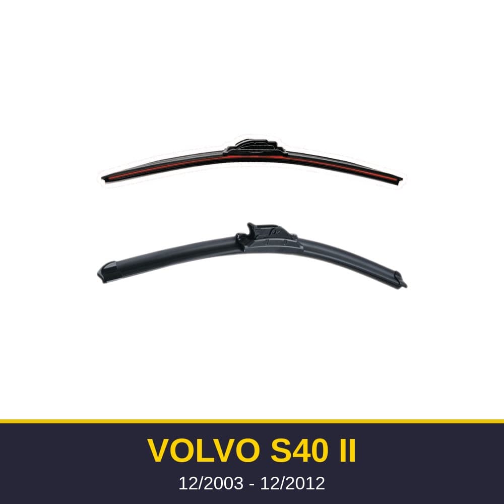 Spazzole tergicristallo Volvo S40 II (12/2003-12/2012)