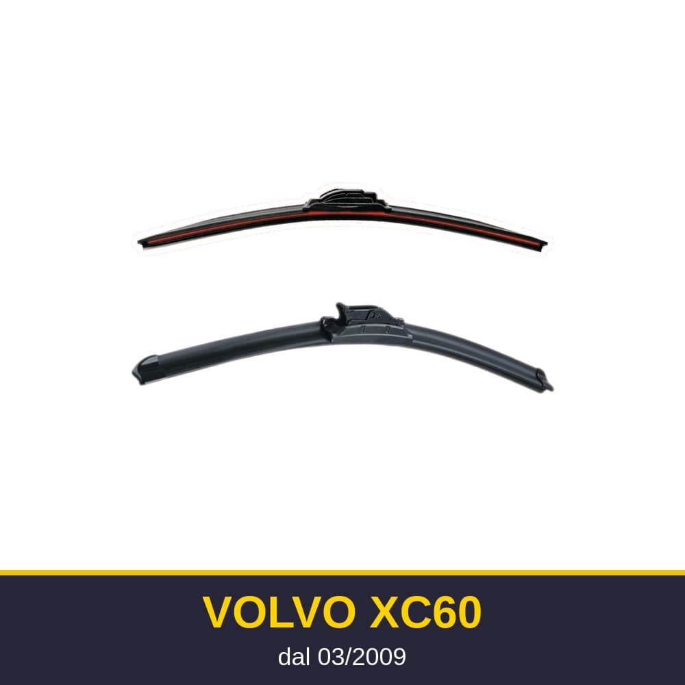 Spazzole tergicristallo Volvo XC60 (03/2009-)