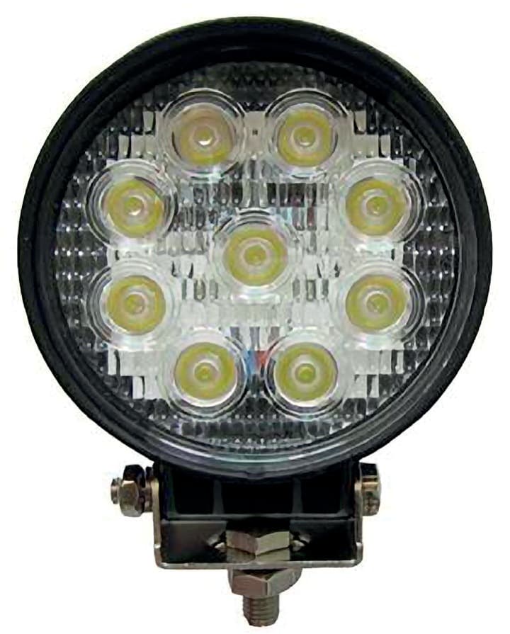 Faro da Lavoro Rotondo Alta Luminosita' (2.300 Lumen) 12/24 Volt 9 LED D