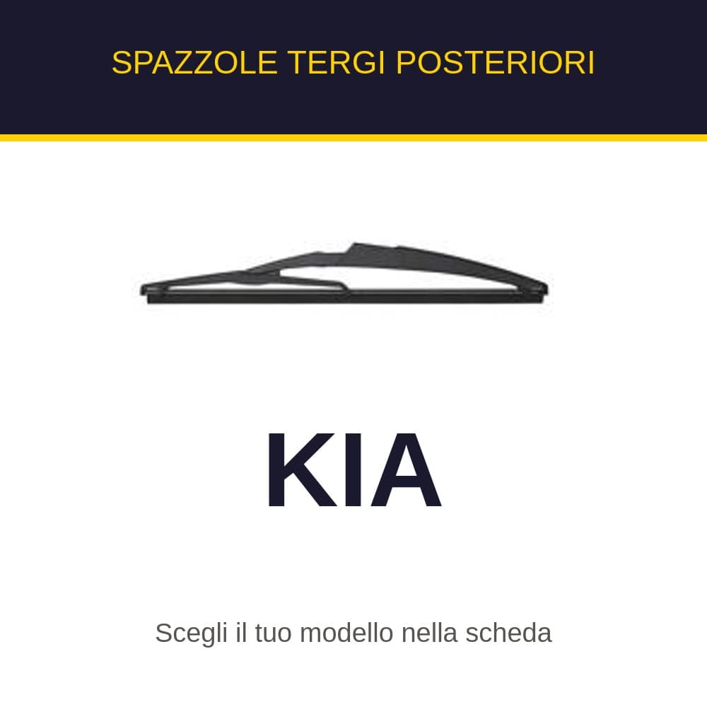 Spazzole tergi posteriori Kia