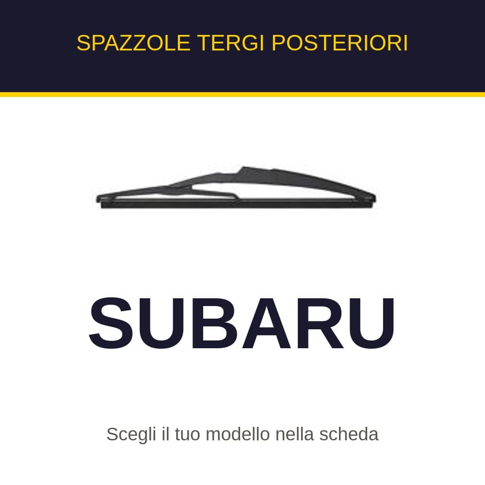 Spazzole tergi posteriori Subaru