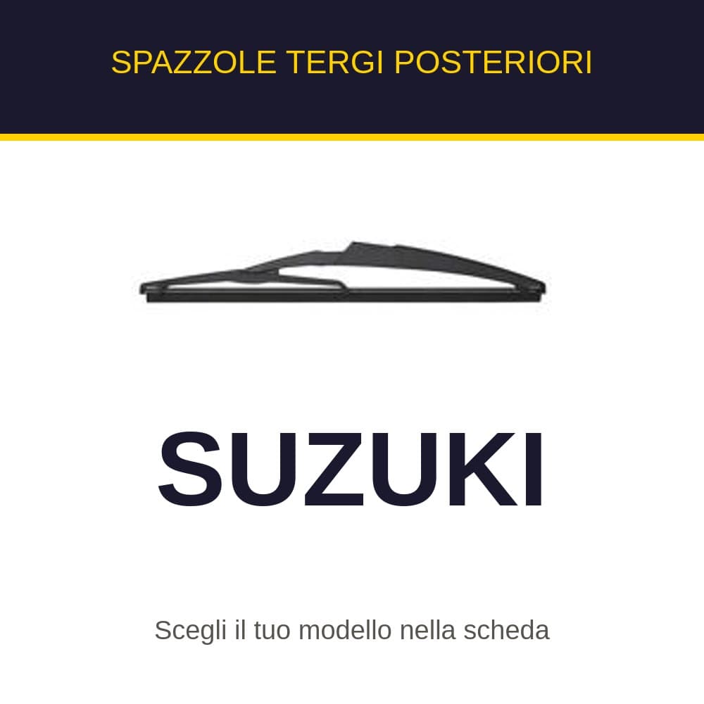 Spazzole tergi posteriori Suzuki