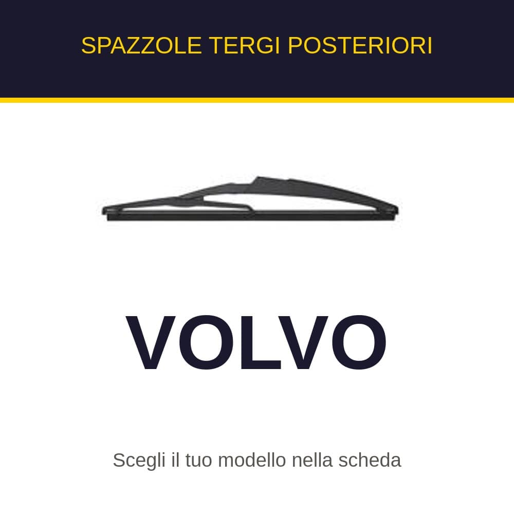 Spazzole tergi posteriori Volvo