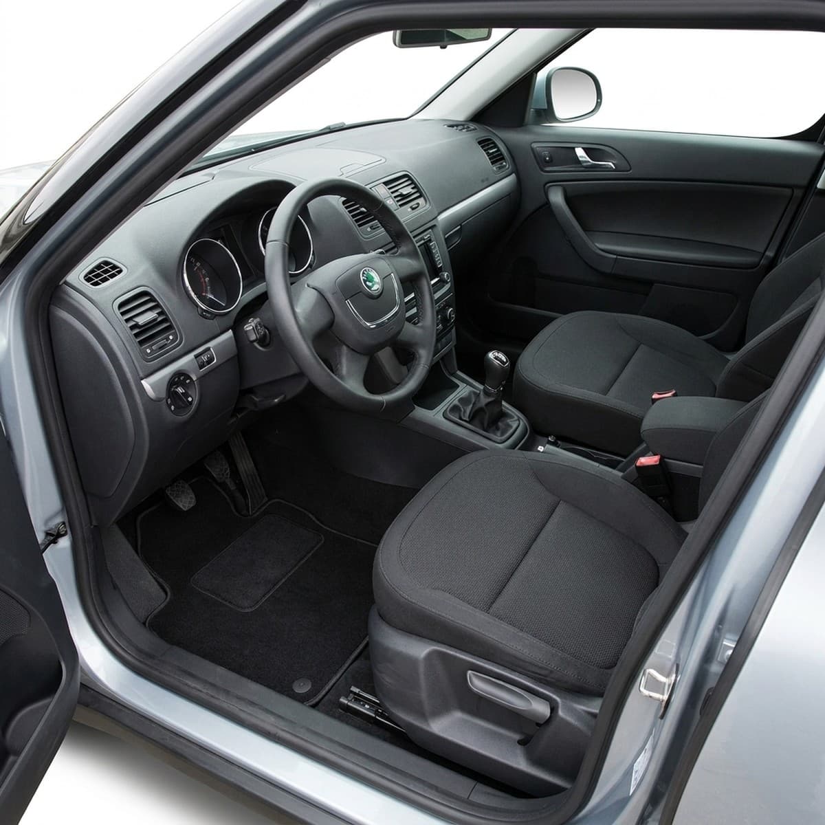 Tappetini in moquette Astro montati su Skoda Yeti (2014-2017)