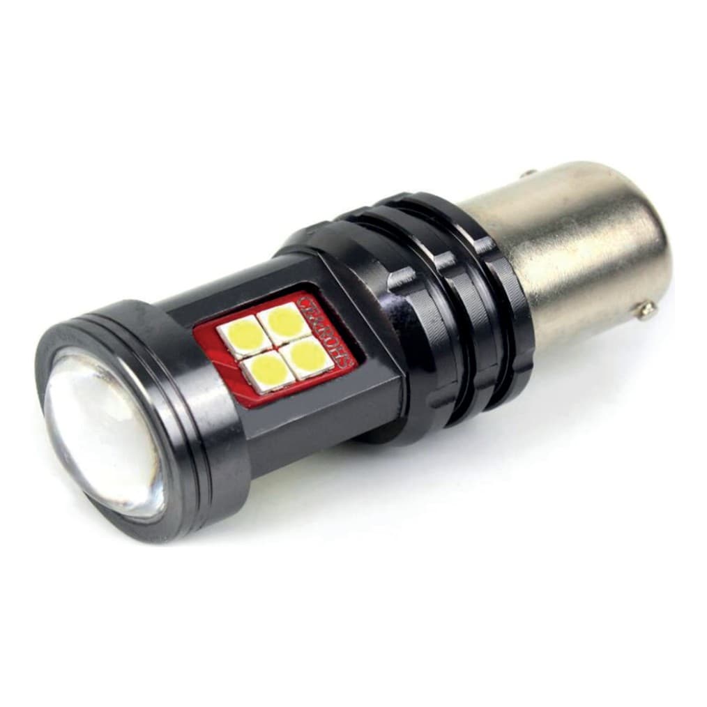 Coppia lampade LED 12/24V BA15S P21W doppio filamento 800 lm – AA43161