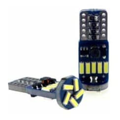 Coppia lampade LED T10 W5W canbus 15 LED 350 lm 5500K – AA41002