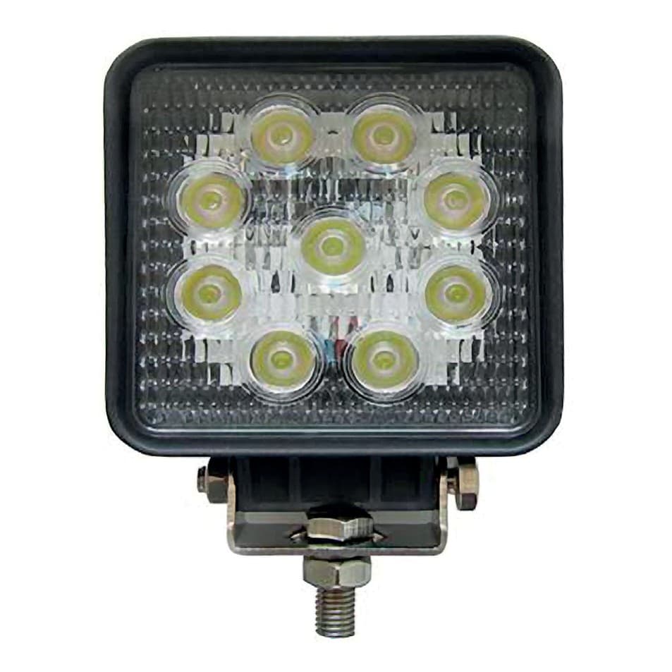 Faro da lavoro LED quadrato 9 LED 2300 lumen 27W 10-30V – AA40102