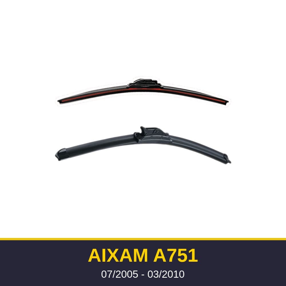 Spazzole tergicristallo Aixam A751 (07/2005-03/2010)