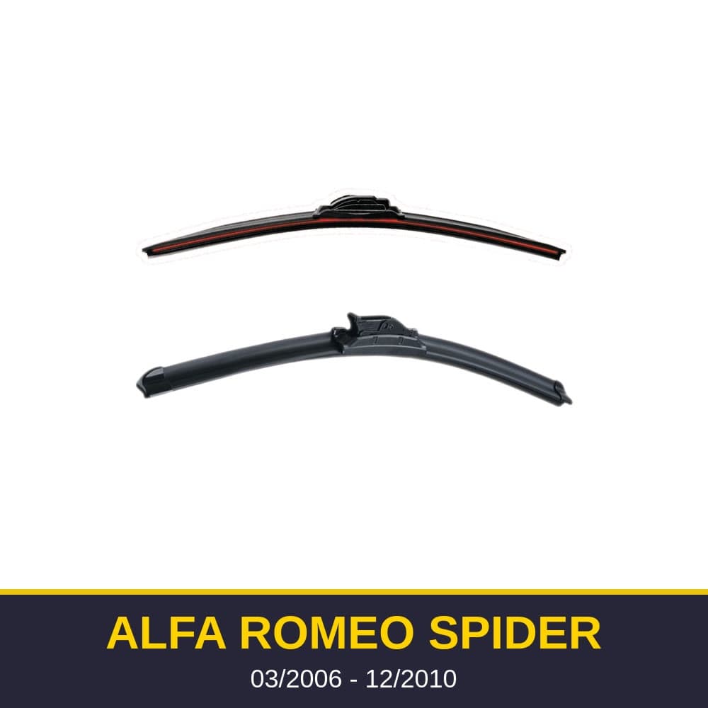 Spazzole tergicristallo Alfa Romeo Spider (03/2006-12/2010)