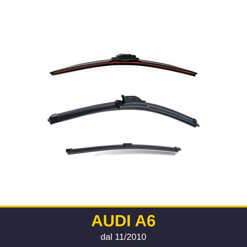 Spazzole tergicristallo Audi A6 (11/2010-)