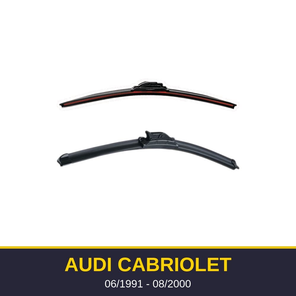 Spazzole tergicristallo Audi Cabriolet (06/1991-08/2000)