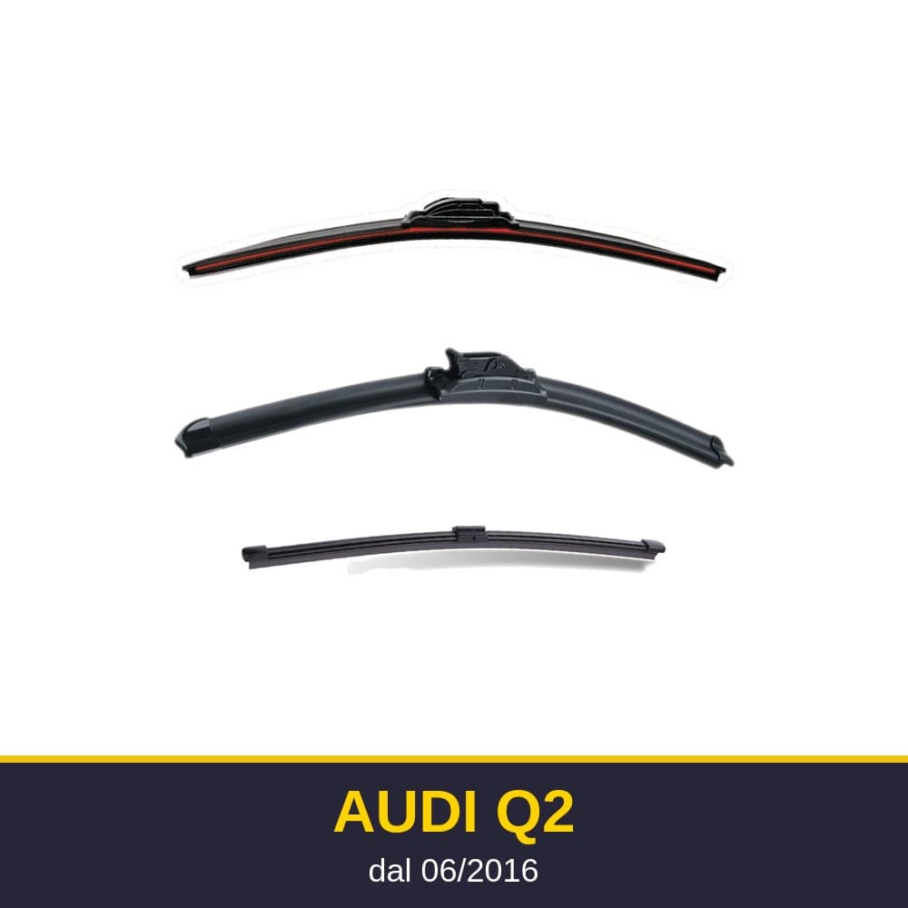 Spazzole tergicristallo Audi Q2 (06/2016-)