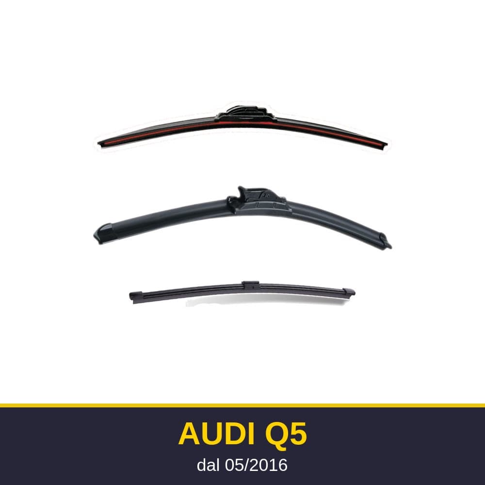Spazzole tergicristallo Audi Q5 (05/2016-)
