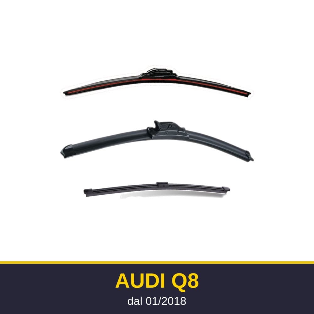 Spazzole tergicristallo Audi Q8 (01/2018-)