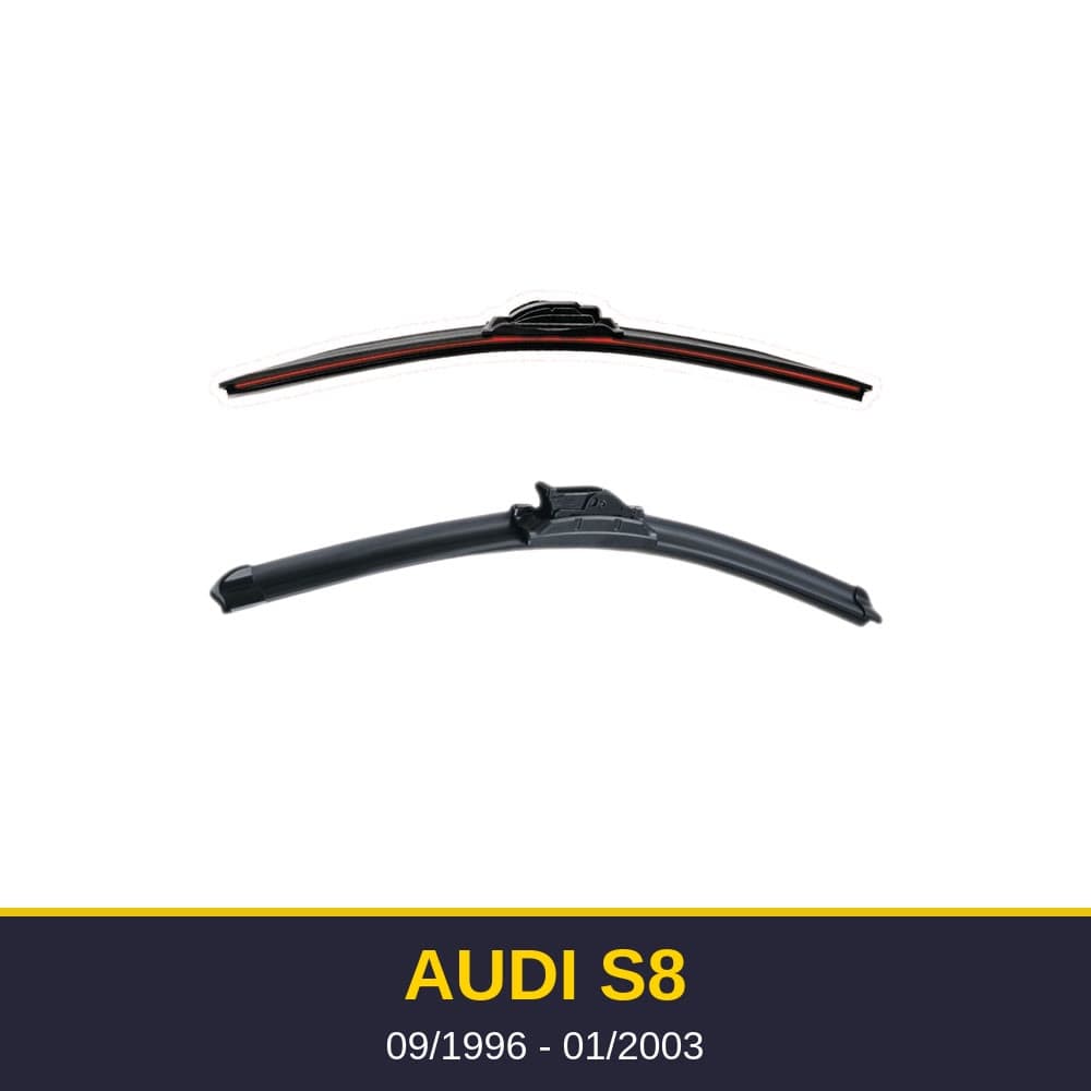 Spazzole tergicristallo Audi S8 (09/1996-01/2003)