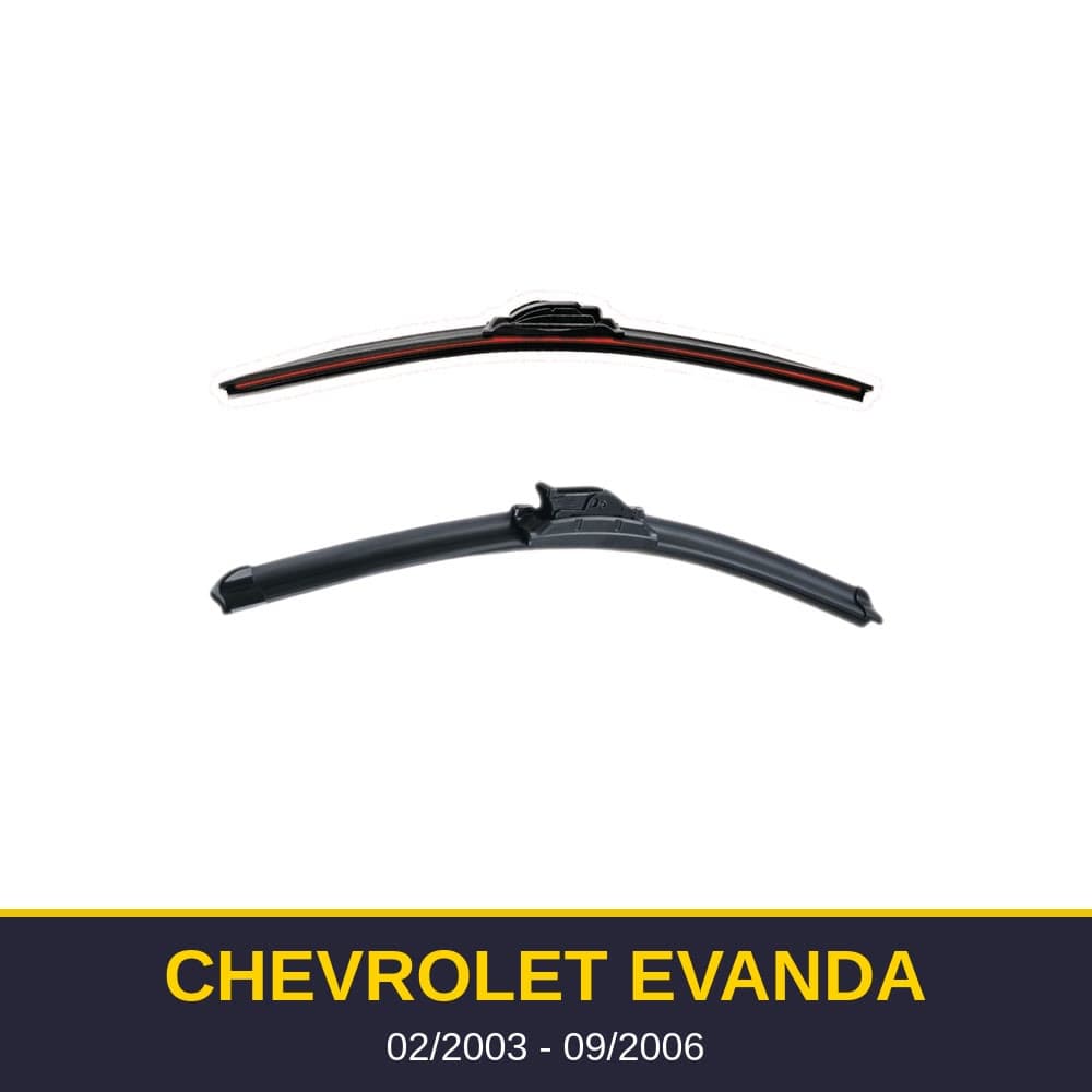 Spazzole tergicristallo Chevrolet Evanda (02/2003-09/2006)