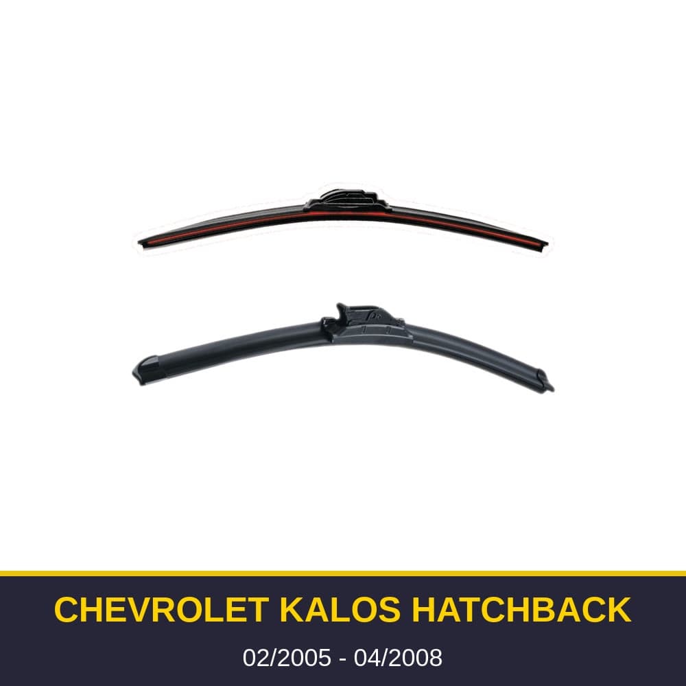 Spazzole tergicristallo Chevrolet Kalos Hatchback (02/2005-04/2008)