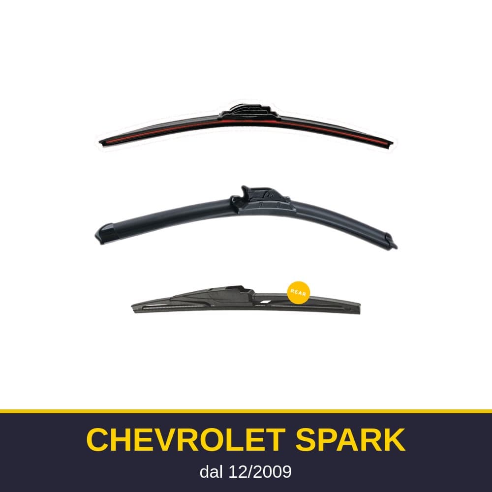 Spazzole tergicristallo Chevrolet SPARK (12/2009-)