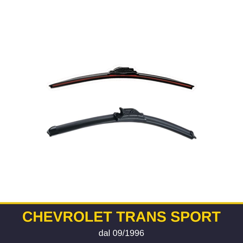 Spazzole tergicristallo Chevrolet Trans Sport (09/1996-)