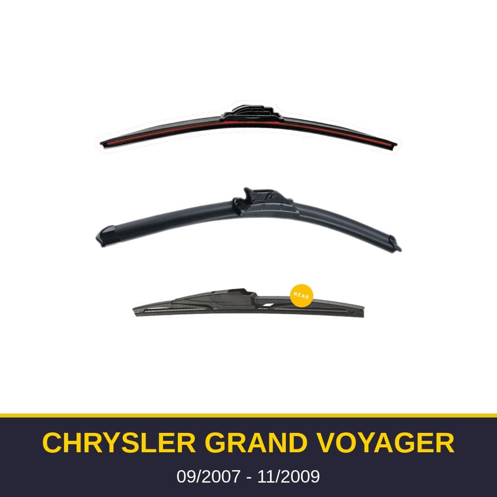 Spazzole tergicristallo Chrysler Grand Voyager (09/2007-11/2009)