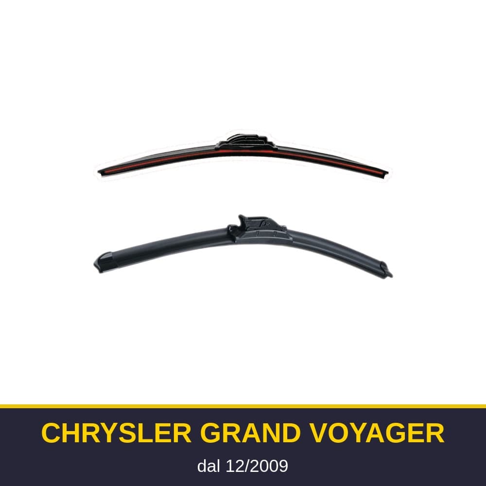 Spazzole tergicristallo Chrysler Grand Voyager (12/2009-)