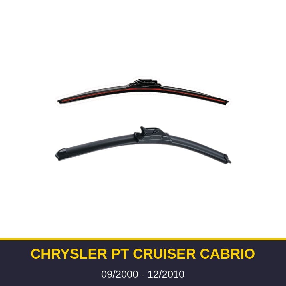Spazzole tergicristallo Chrysler PT Cruiser Cabrio (09/2000-12/2010)